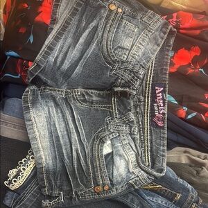 Angels Blue Jeggings with Classic Indigo Wash